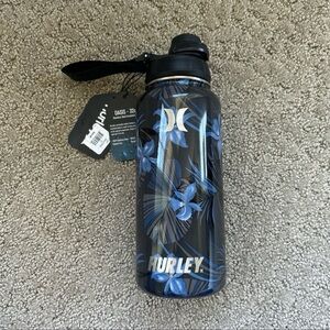 Hurley Oasis 32oz Stainless Steel Insulated Tumbler Water Bottle Thermos Floral